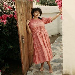 DÔEN Minetta Dress Mirage Pink Coral XS Ciel